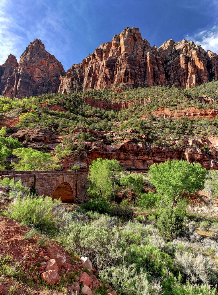 An image of Zion national park